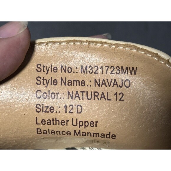 Moretti Gold Label Navajo Suede Slip-On Loafer Men's Size 12 - Picture 7 of 12